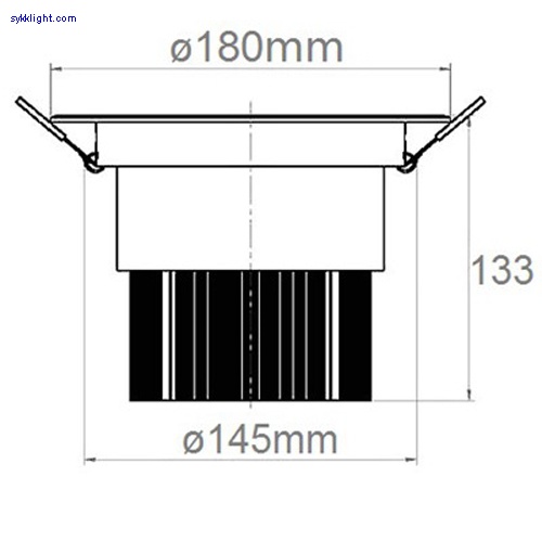 35W Cree LED downlight