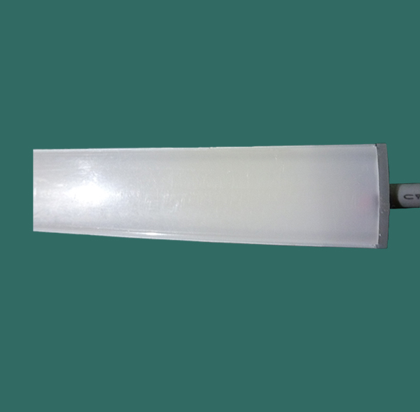 Aluminum profile with magnetic stripe
