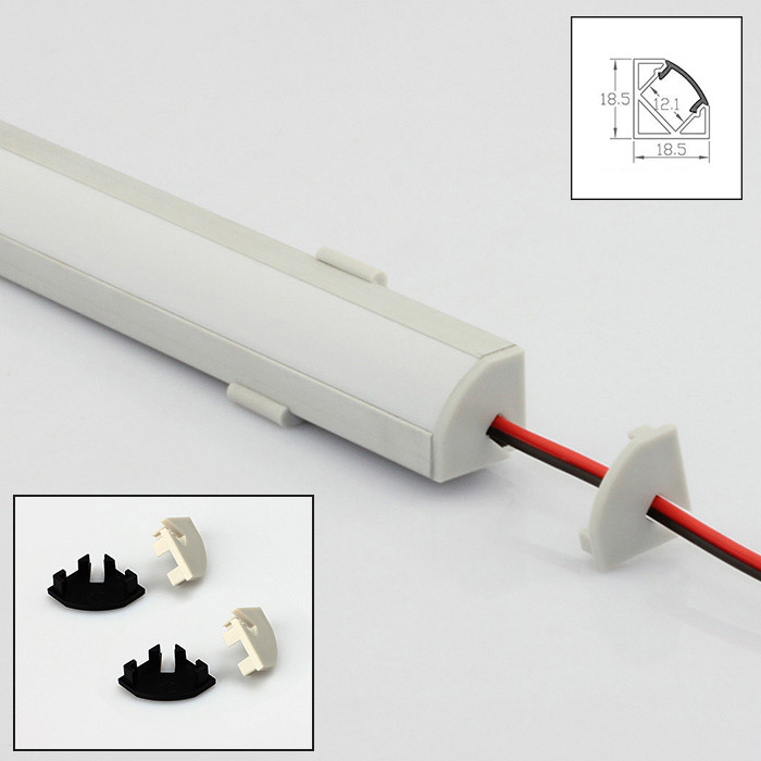 LED build-in aluminum linear light