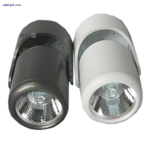 7W LED track light, ceiling mounted