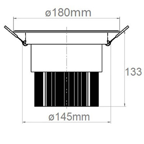 35W foco  con cree LED, C serie