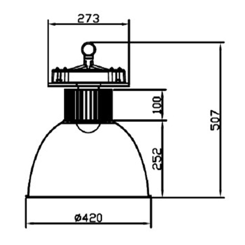 60W Campanas Industriales LED