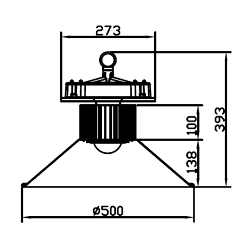60W Campanas Industriales LED