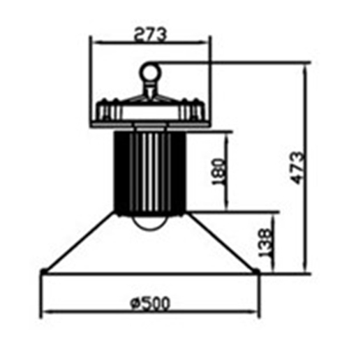 100W Campanas Industriales LED
