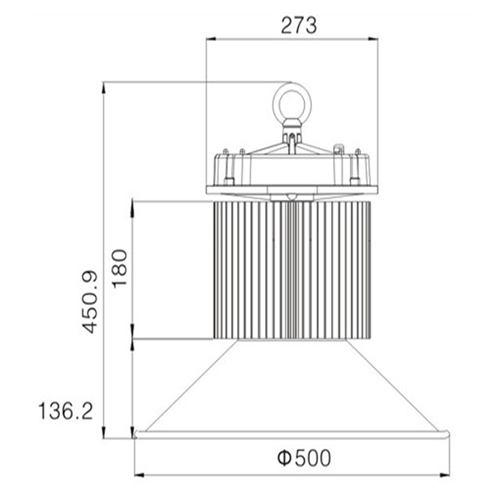 120W Campanas Industriales LED
