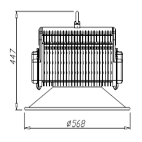 400W Campanas Industriales LED